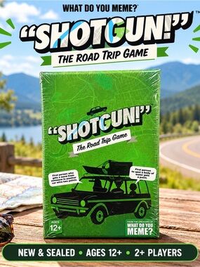 What Do You Meme? "SHOTGUN!" The Road Trip Game - Green